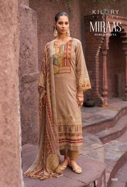 Kilory miraas Casual dress materials wholesale